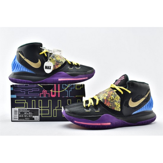 Nike Kyrie 6 CNY EP Chinese New Year Black Laser Blue Pink Gold Basketball Shoes Mens CD5029 001