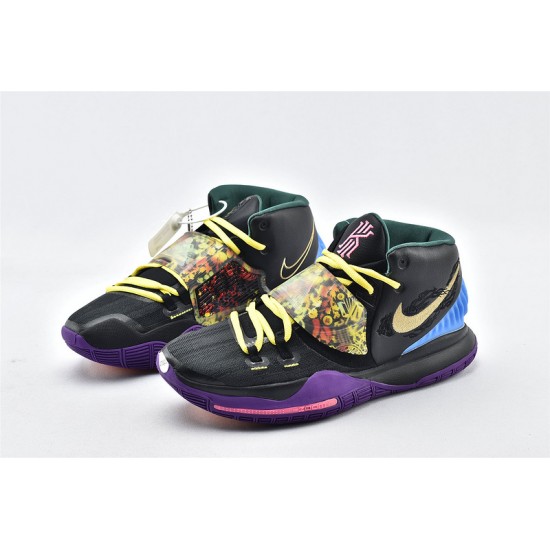 Nike Kyrie 6 CNY EP Chinese New Year Black Laser Blue Pink Gold Basketball Shoes Mens CD5029 001