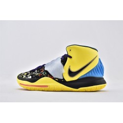 Nike Kyrie 6 Chinese New Year Vibrant Yellow Purple Black Basketball Shoes Mens CD5029 700 