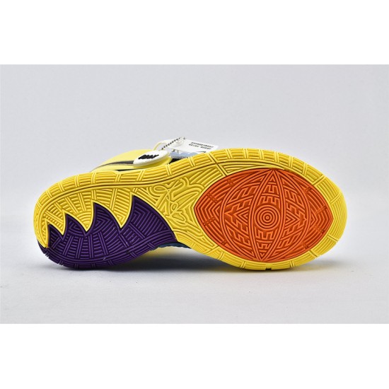Nike Kyrie 6 Chinese New Year Vibrant Yellow Purple Black Basketball Shoes Mens CD5029 700