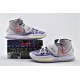 Nike Kyrie 6 EP Grey Purple Camouflage Sneakers On Sale Basketball Shoes Mens CD5031 500
