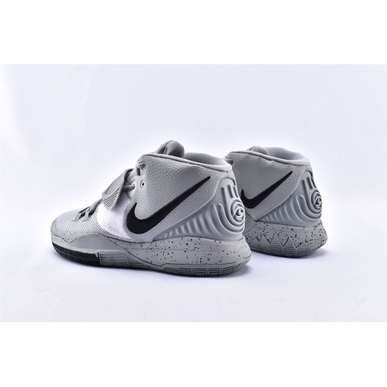 Nike Kyrie 6 EP Jet Black Grey Irving Mens Basketball Shoes BQ9377 101