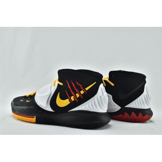 Nike Kyrie 6 EP Mamba Mentality Bruce Lee Black White Red Gold Ivring Basketball Shoes  CJ1290 001