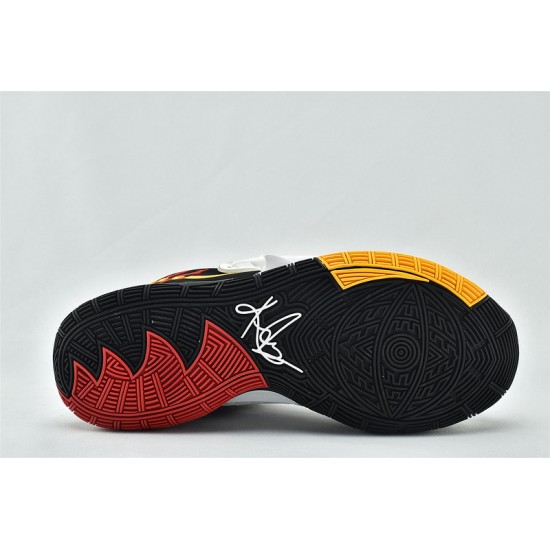 Nike Kyrie 6 EP Mamba Mentality Bruce Lee Black White Red Gold Ivring Basketball Shoes  CJ1290 001