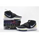 Nike Kyrie 6 EP Shutter Shades Iridescent Swoosh Black White Green Basketball Shoes Mens BQ4631 004