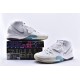 Nike Kyrie 6 Mens EP White Starry Splash Blue Shoes BQ9377 102