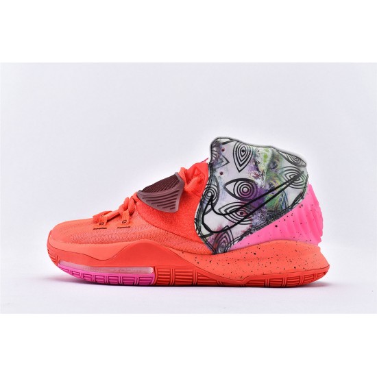 Nike Kyrie 6 Pre Heat Berlin Red Basketball Shoes Mens CN9839 600