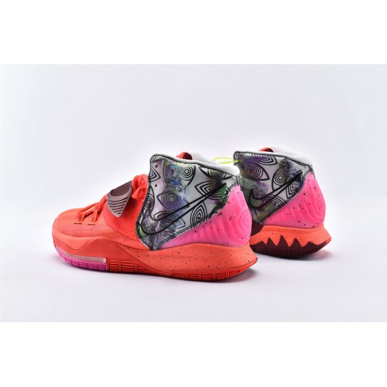 Nike Kyrie 6 Pre Heat Berlin Red Basketball Shoes Mens CN9839 600