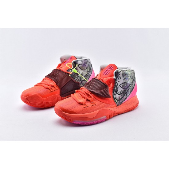 Nike Kyrie 6 Pre Heat Berlin Red Basketball Shoes Mens CN9839 600