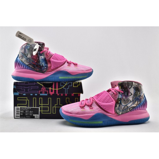 Nike Kyrie 6 Preheat Tokyo Outlet Online Pink Basketball Shoes Mens CQ7634 601