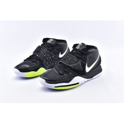 Nike Kyrie 6 VI EP Jet Black White Green Irving Basketball Shoes Mens BQ9377 001 