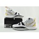 Nike Kyrie 7 EP White Metallic Gold Black Grey Fog On Sale Basketball Shoes CQ9327 101
