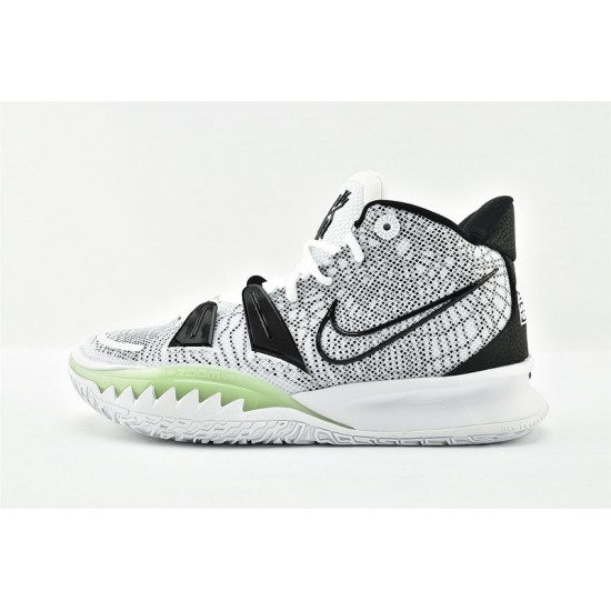 Nike Kyrie 7 Mens Hip Hop Irving White Black EP Brooklyn Basketball Shoes CQ9327 100