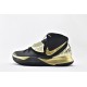 Nike Zoom Kyrie 6 Black Metallic Gold Basketball Shoes Mens BQ4630 501