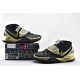 Nike Zoom Kyrie 6 Black Metallic Gold Basketball Shoes Mens BQ4630 501