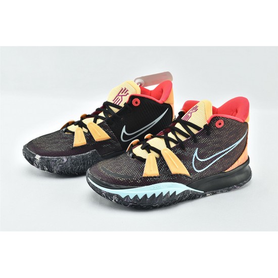 Nike Zoom Kyrie 7 EP Soundwave Black Melon Tint Glacier Ice Mens Running Shoes DC0589 002