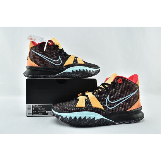 Nike Zoom Kyrie 7 EP Soundwave Black Melon Tint Glacier Ice Mens Running Shoes DC0589 002