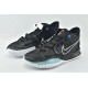 Nike Zoom Kyrie 7 Mens EP Black White Blue Basketball Shoes CQ9327 002