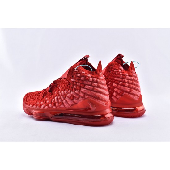 Nike LeBron 17 New Basketball Shoes Red Carpet University Red Mens BQ3177 600
