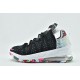 Nike Lebron 18 Black Pink White Multi Color Basketball Shoes Mens CQ9283 002