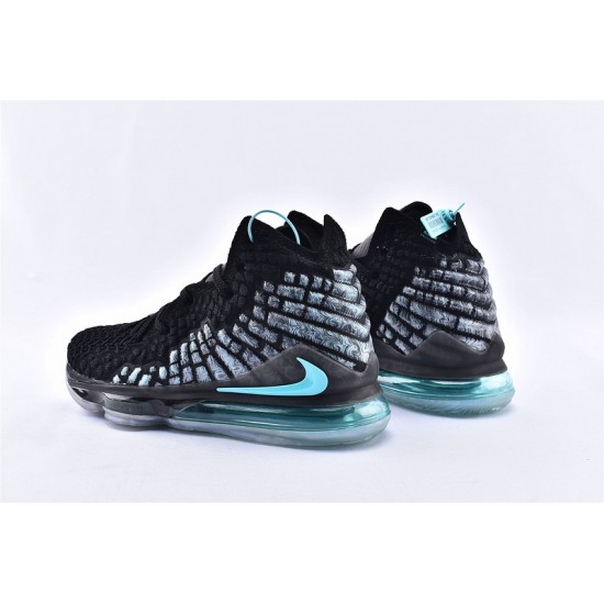 Nike Zoom Lebron 17 Lake Blue Mens Basketball Shoes BQ3177 914